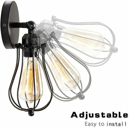 Vintage Industrial Sconce Lamps Modern Retro Wall Mounted Lights Lamp Fixture~2141