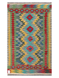 Maimana Kilim - 153 × 92 cm (5'0" x 3'0")