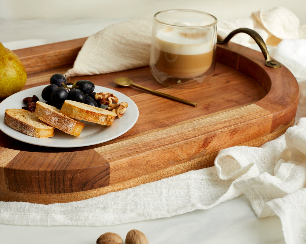 Lyon Oval Wooden Serving Board