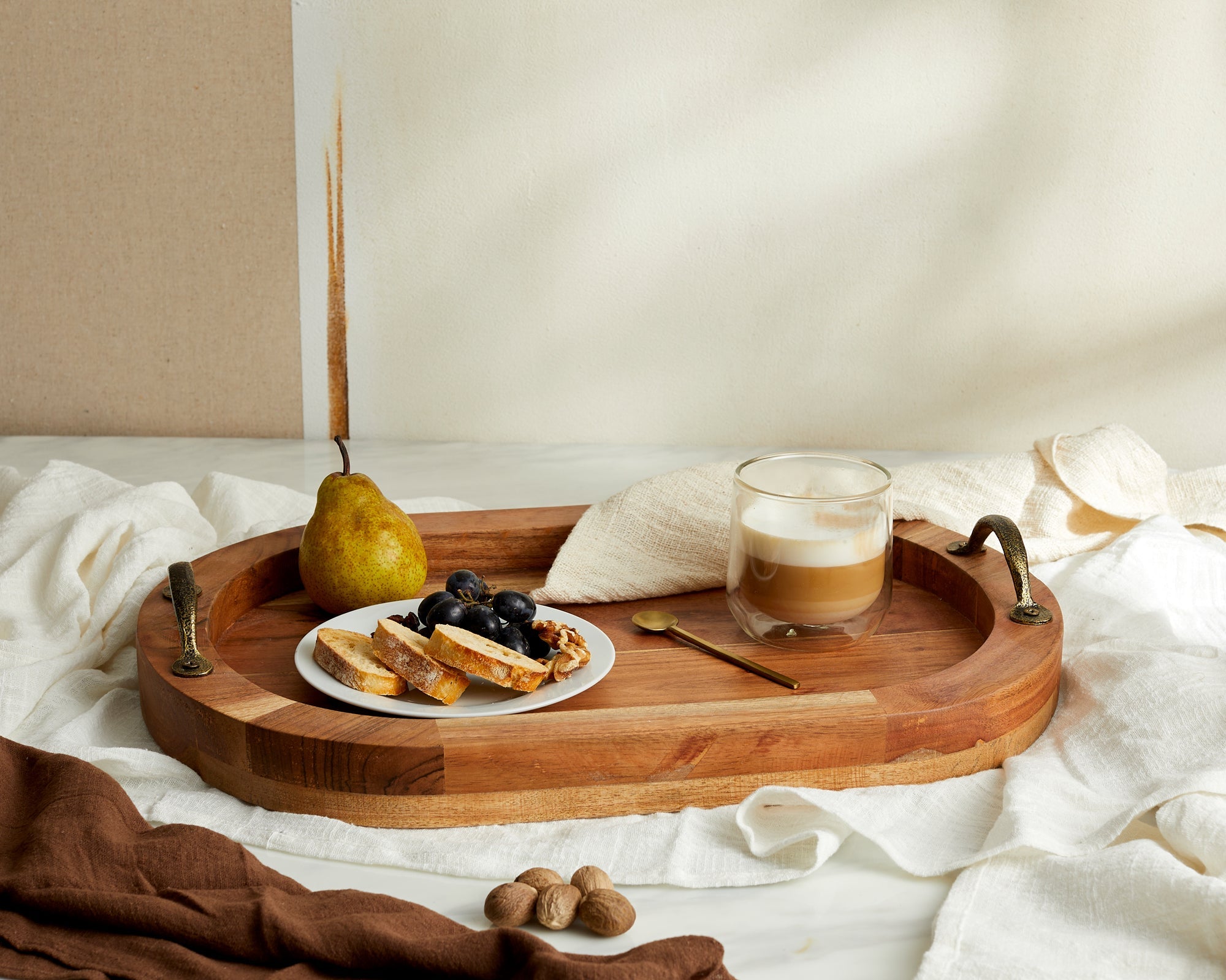 Lyon Oval Wooden Serving Board