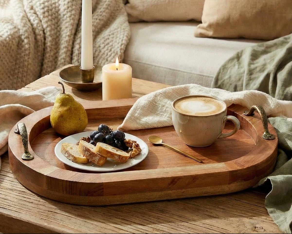 Lyon Oval Wooden Serving Board