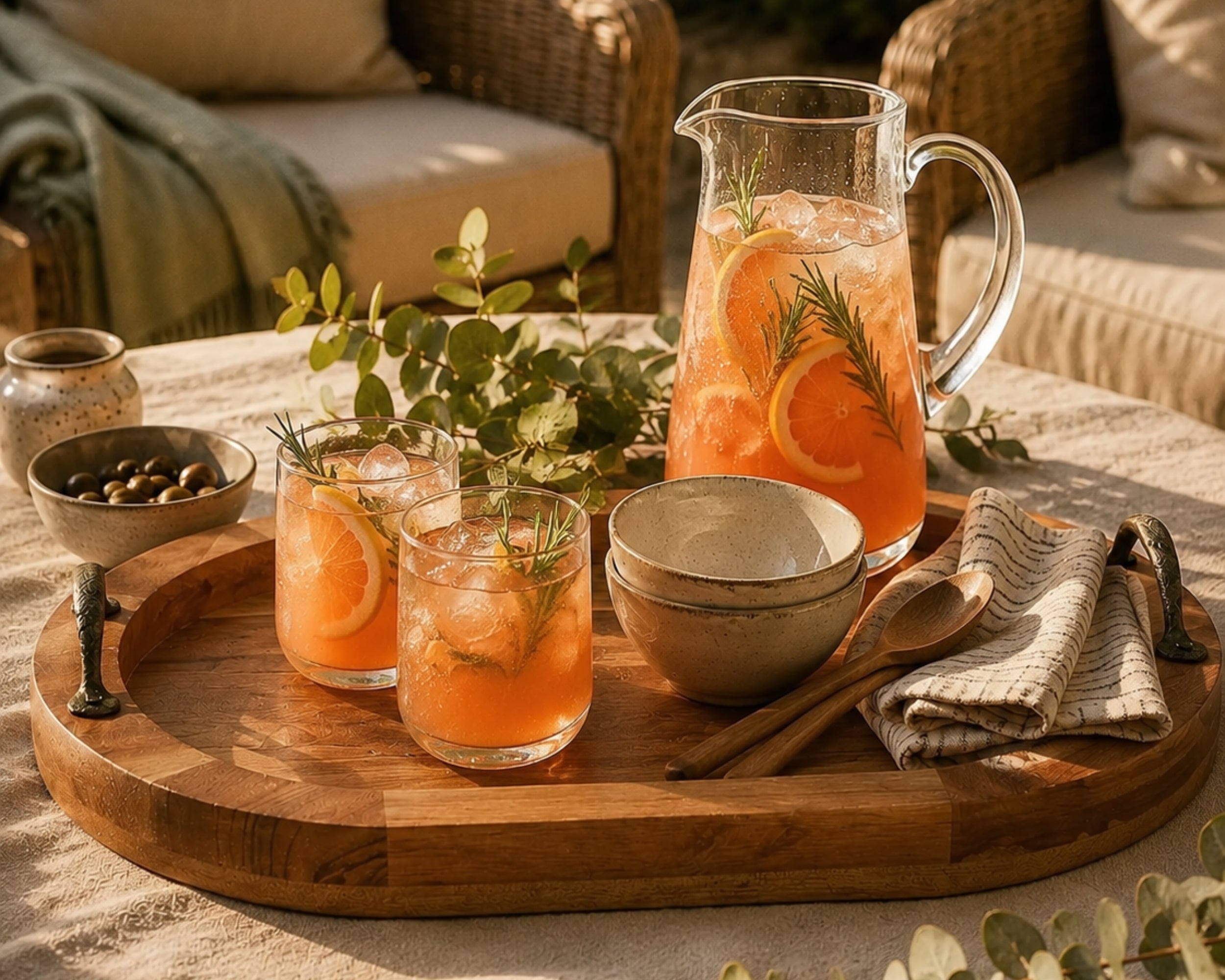 Lyon Oval Wooden Serving Board
